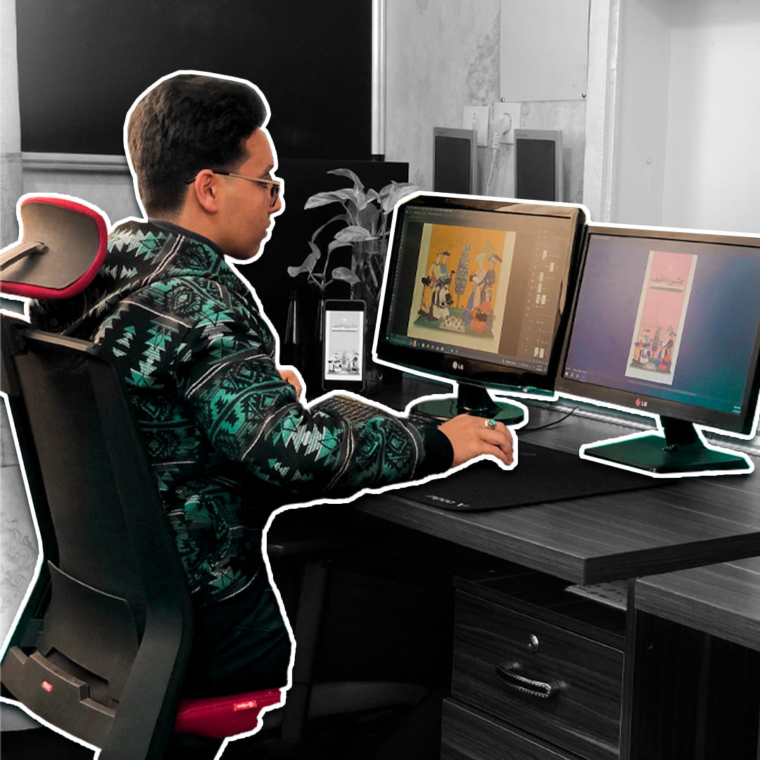 مهدی اشجع گرافیست، تصویرساز، ui ux